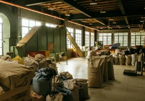 Sri Lankan tea factory