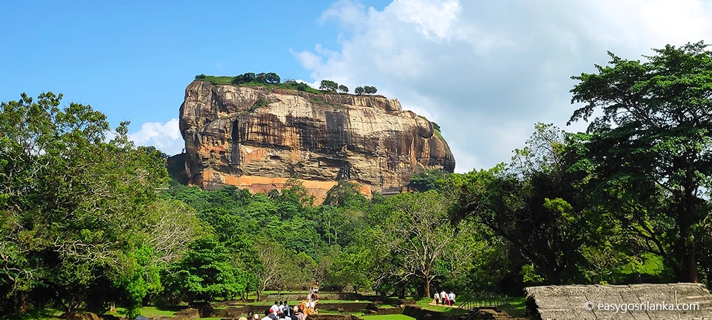 Sigiriya lion rock