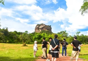 Sigiriya lion rock view