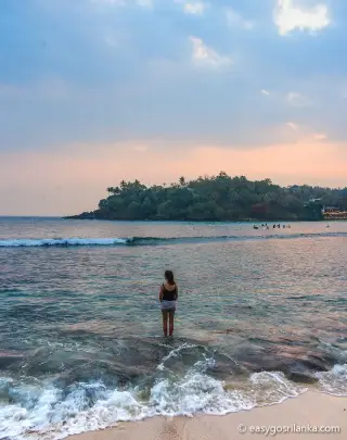 Mirissa Beach sunset