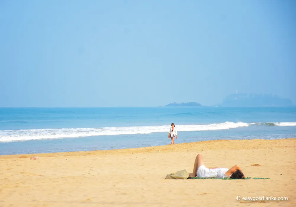 Relax on one of Sri Lanka’s most beautiful beaches