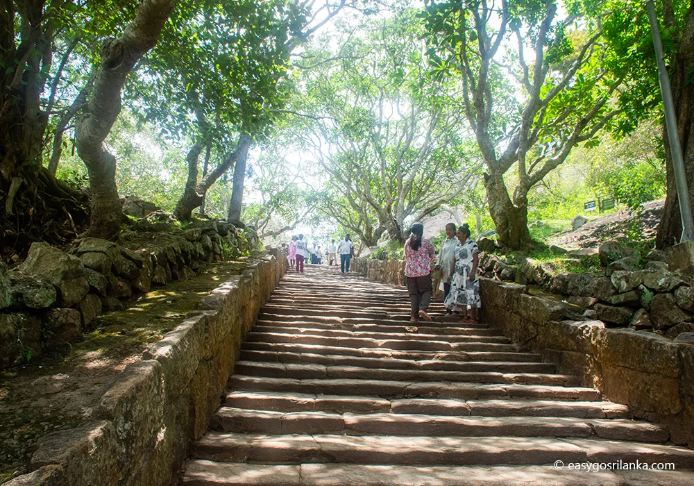 Climb the Sacred Mihintale Mountain
