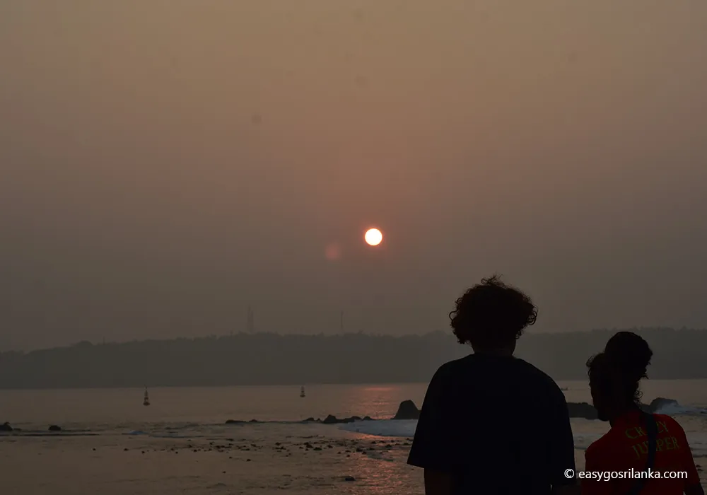 Galle Fort, Great sunset location