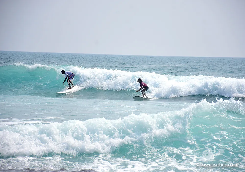 Enjoy surfing and beach activities