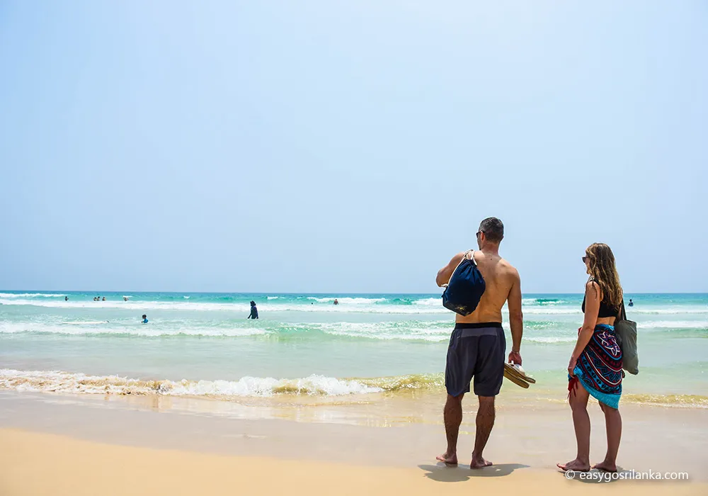 Relax on a beautiful tropical beach in Kabalana