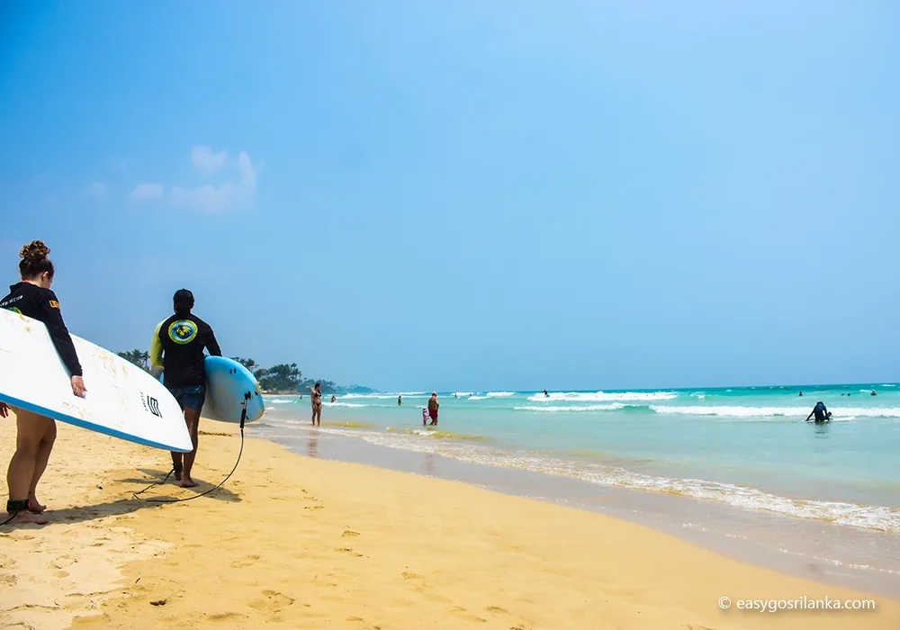 Experience one of Sri Lanka’s best surfing beaches in Kabalana