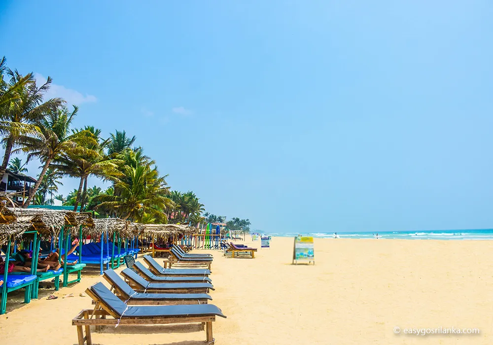 Relax on a beautiful tropical beach in Kabalana