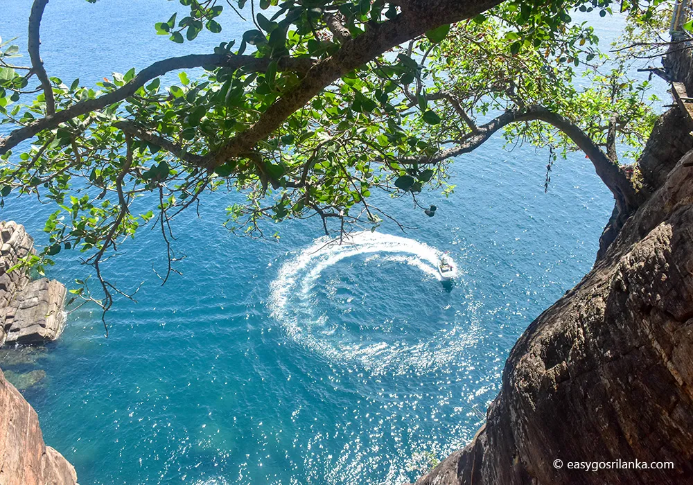 Lover's Leap in Trincomalee
