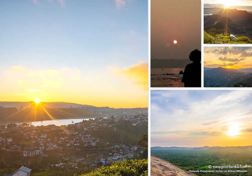 Sunrise Viewpoints in Sri Lanka