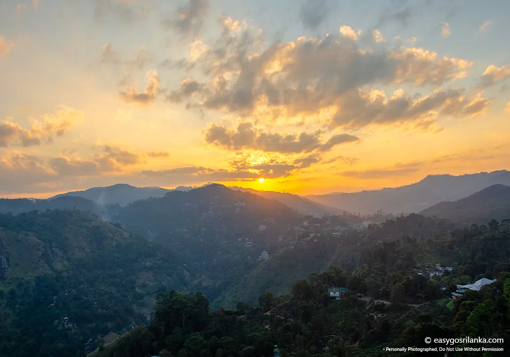 Sunrise Viewpoints in Sri Lanka—Little Adam's Peak