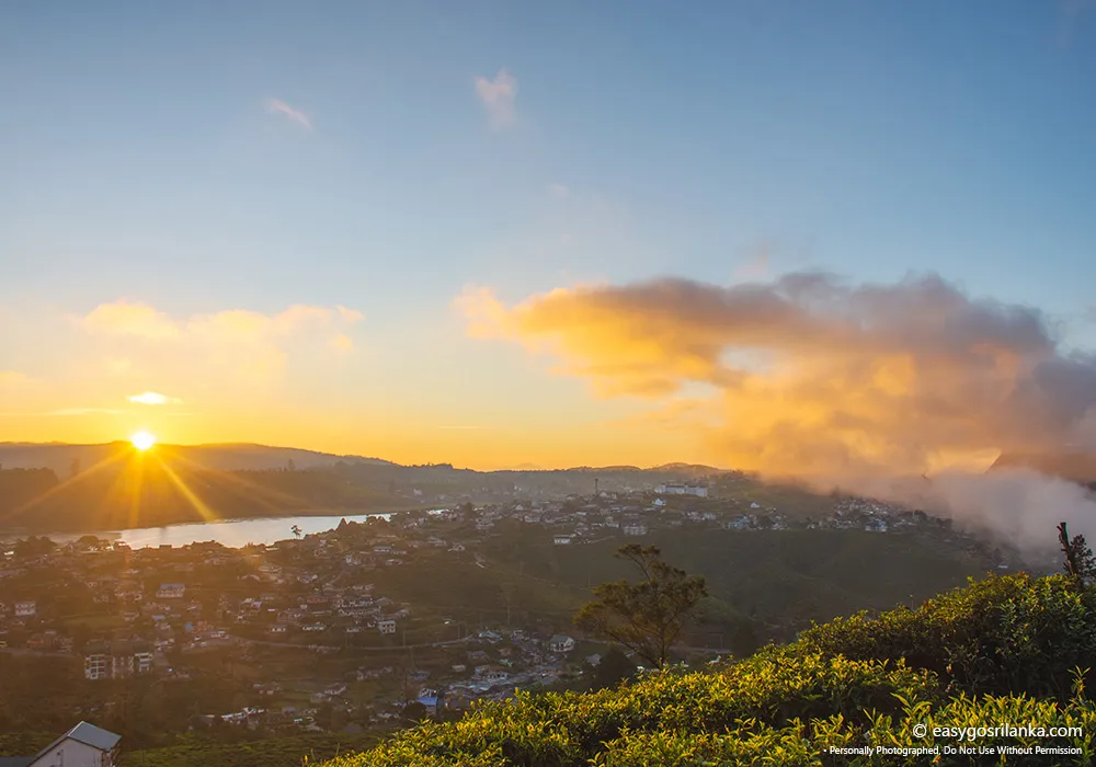Sunrise Viewpoints in Sri Lanka, Nuwara Eliya