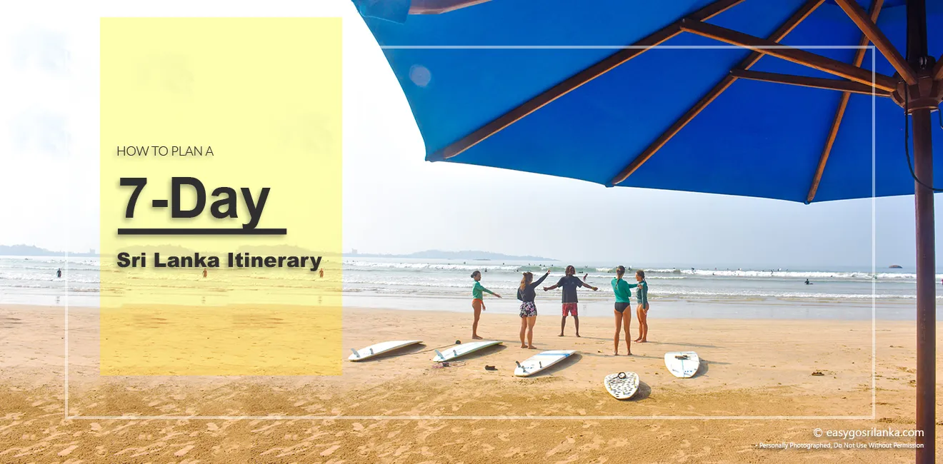 How to Plan a 7-Day Sri Lanka Itinerary